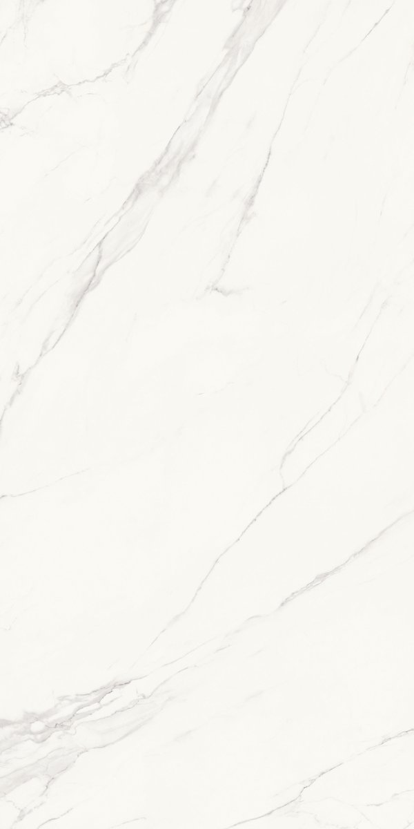 Широкоформатный керамогранит ABK Calacatta Grey 12mm Soft PF60008442, цвет белый серый, поверхность матовая, прямоугольник, 1635x3230