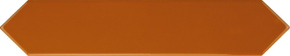 Керамическая плитка Equipe Arrow Russet 25830, цвет оранжевый, поверхность глянцевая, прямоугольник, 50x250