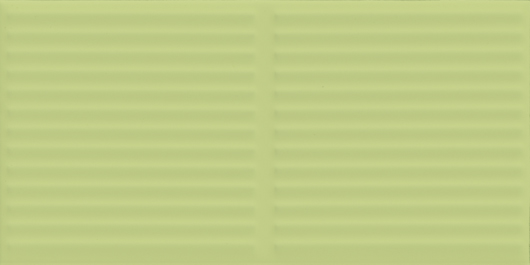 Керамическая плитка Imola ICONA1 1020VO, цвет зелёный, поверхность глянцевая структурированная, кабанчик, 100x200
