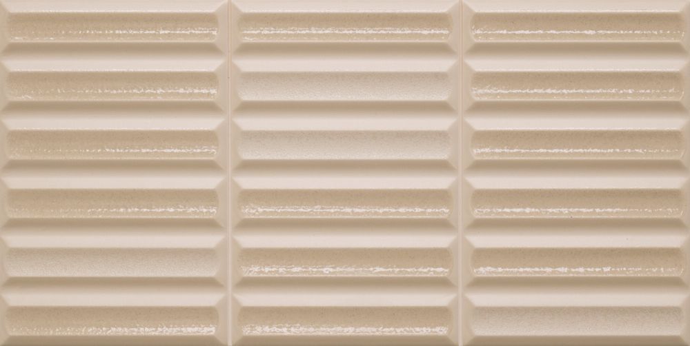 Керамическая плитка Harmony Moves Taupe, цвет бежевый, поверхность 3d (объёмная), прямоугольник, 200x400