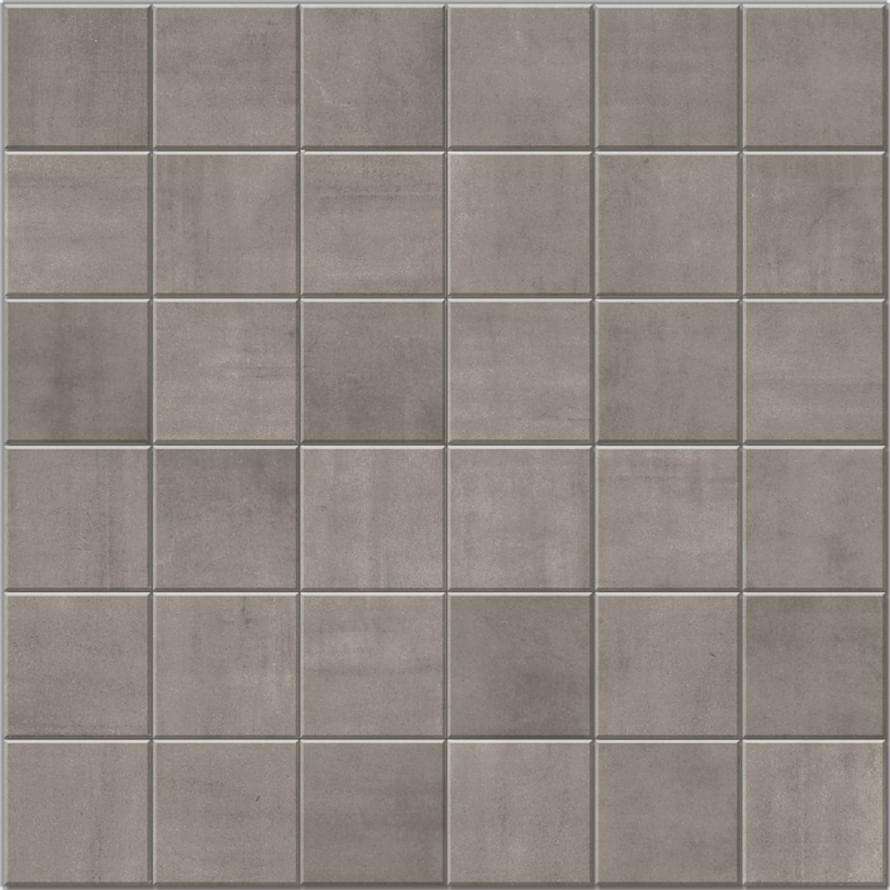 Мозаика Monocibec Modern Dark Grey Mos (4,7X4,7) 62320, цвет серый тёмный, поверхность матовая, квадрат, 300x300