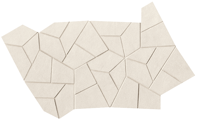 Мозаика Fap Sheer White Gres Fly Mosaico fPRQ, цвет белый, поверхность матовая, , 250x415