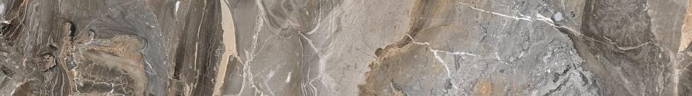 Бордюры Vitra MarbleSet Бордюр Оробико Темный Греж Лаппато K951321LPR01VTE0, цвет коричневый, поверхность лаппатированная, прямоугольник, 75x600