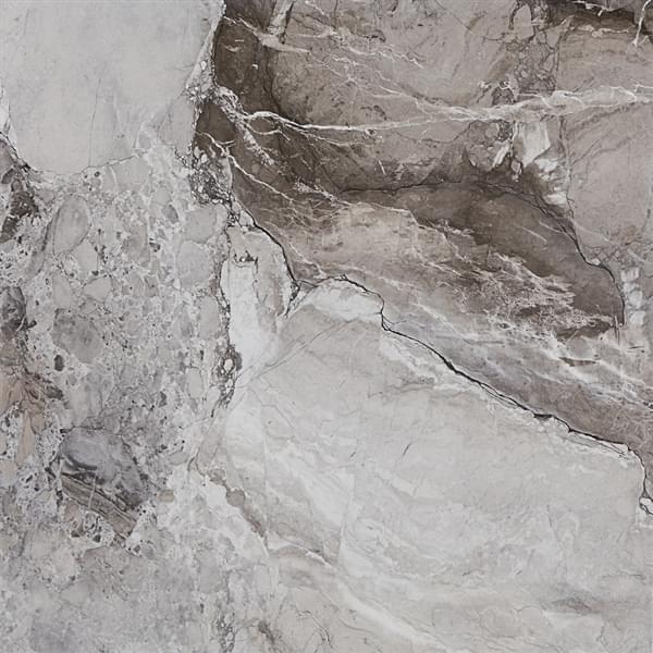 Керамогранит Pamesa At. Lusso Gris Rect., цвет серый, поверхность полированная, квадрат, 600x600