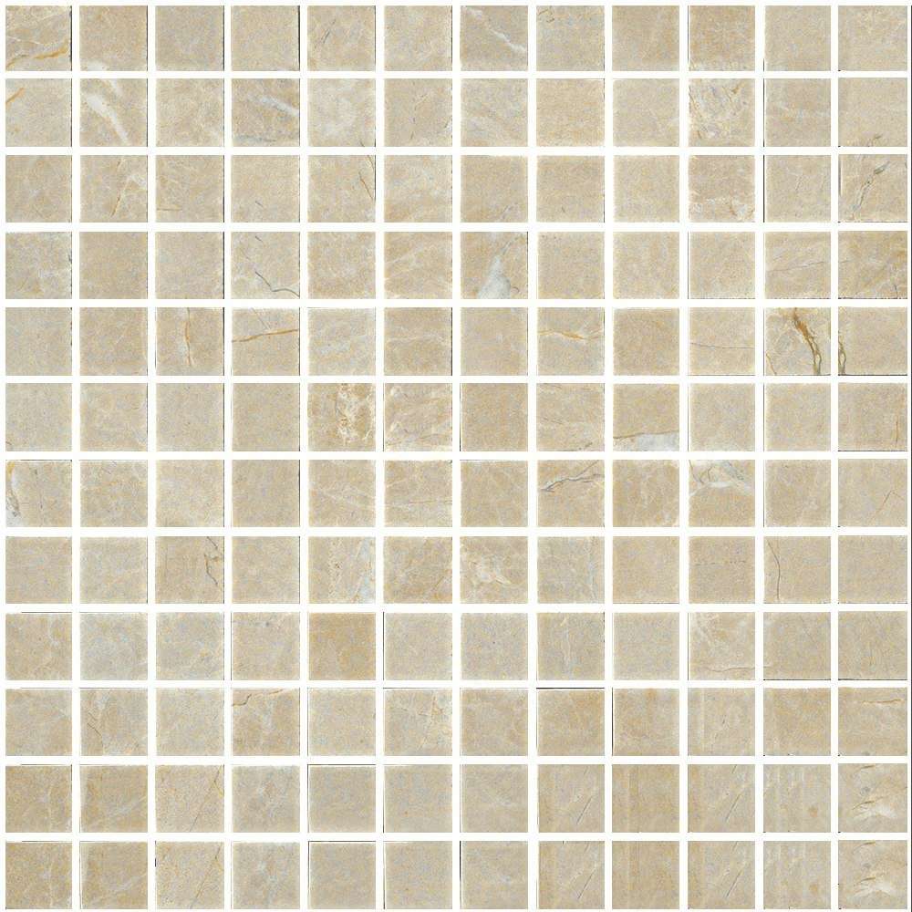Мозаика Serenissima Magistra Mos Corinthian Lux 1063481, цвет бежевый, поверхность полированная, квадрат, 300x300