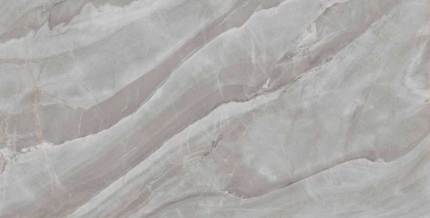 Керамогранит Royal Tile Supreme Grey Polished, цвет серый, поверхность полированная, прямоугольник, 750x1500