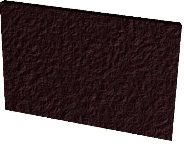 Бордюры Paradyz Natural Brown Duro Подступенник, цвет коричневый, поверхность структурированная, прямоугольник, 148x300