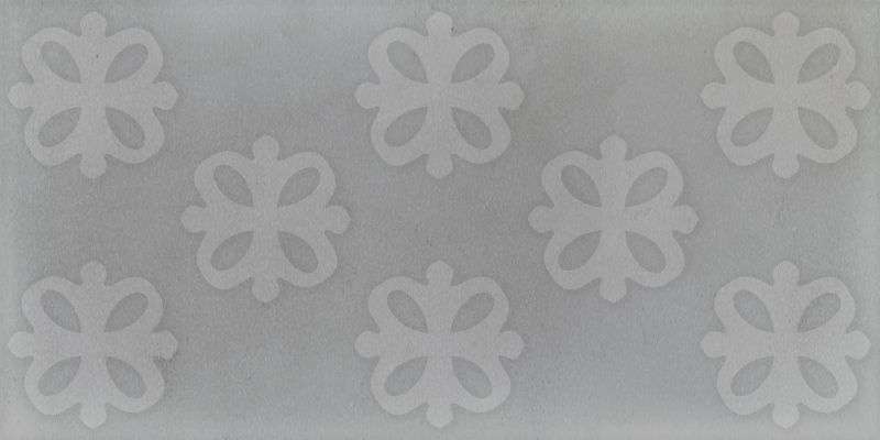 Декоративные элементы Cifre Sonora Decor Grey Brillo, цвет серый, поверхность глянцевая, кабанчик, 75x150