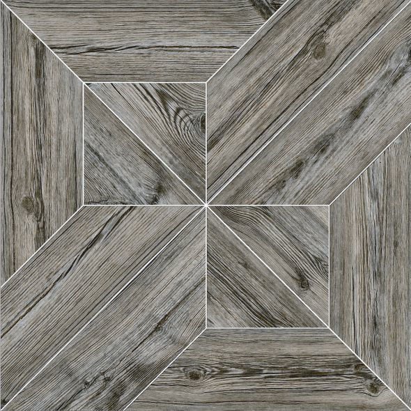 Керамогранит Керамин Боско 4, цвет серый, поверхность матовая, квадрат, 400x400