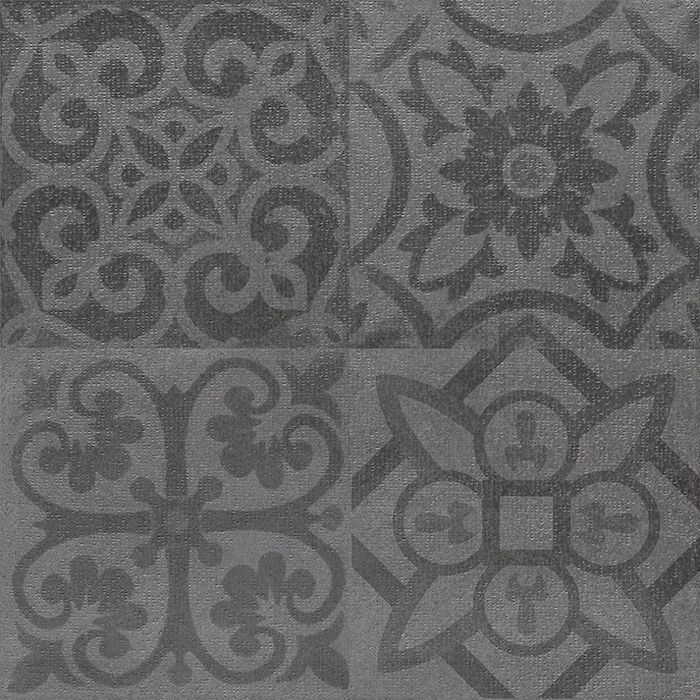 Декоративные элементы Venis Deco Frame Dark, цвет серый тёмный, поверхность матовая, квадрат, 596x596