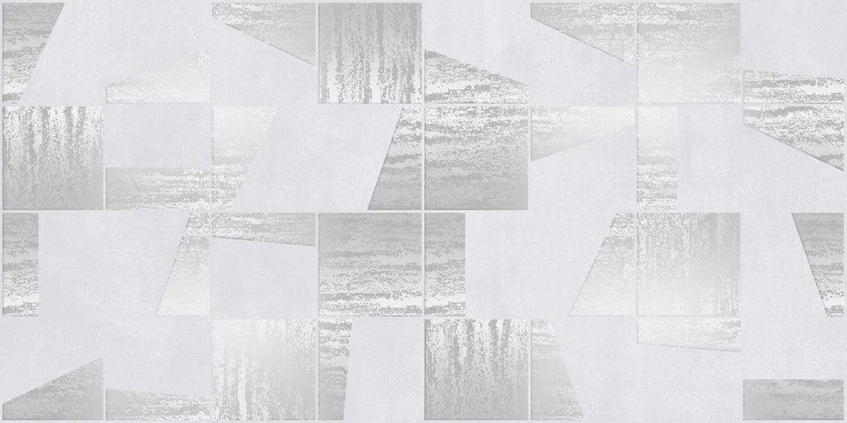 Декоративные элементы Laparet Moby декор светло-серый 18-03-06-3611, цвет серый, поверхность матовая, прямоугольник, 300x600