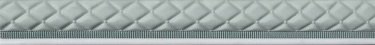 Бордюры Kerasol Otoman Gris Moldura, цвет серый, поверхность глянцевая, прямоугольник, 35x250