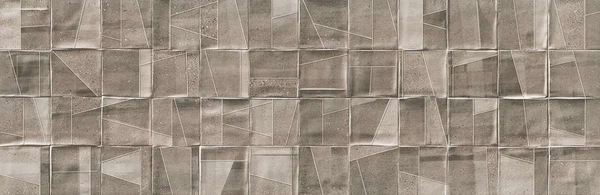 Декоративные элементы Mei Nerina Slash NNS-WTA092, цвет серый, поверхность рельефная, прямоугольник, 290x890