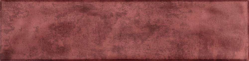 Керамическая плитка Aparici Uptown Cherry, цвет бордовый, поверхность матовая, под кирпич, 74x298
