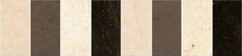 Бордюры Cinca Garnier Polychrome Othello 0000/574, цвет разноцветный, поверхность матовая, прямоугольник, 75x320