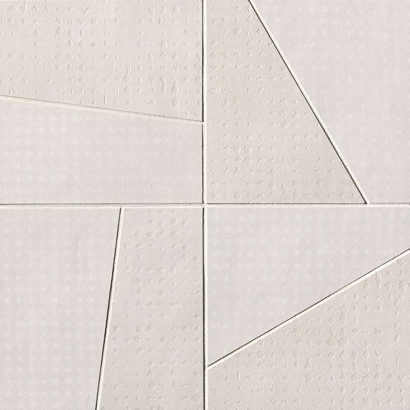 Мозаика Fap Rooy White Domino Mosaico fOPJ, цвет , поверхность матовая, квадрат, 375x375