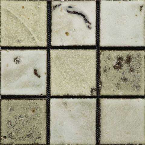 Мозаика Gaudi Rust-41(9), цвет белый, поверхность глазурованная, квадрат, 300x300