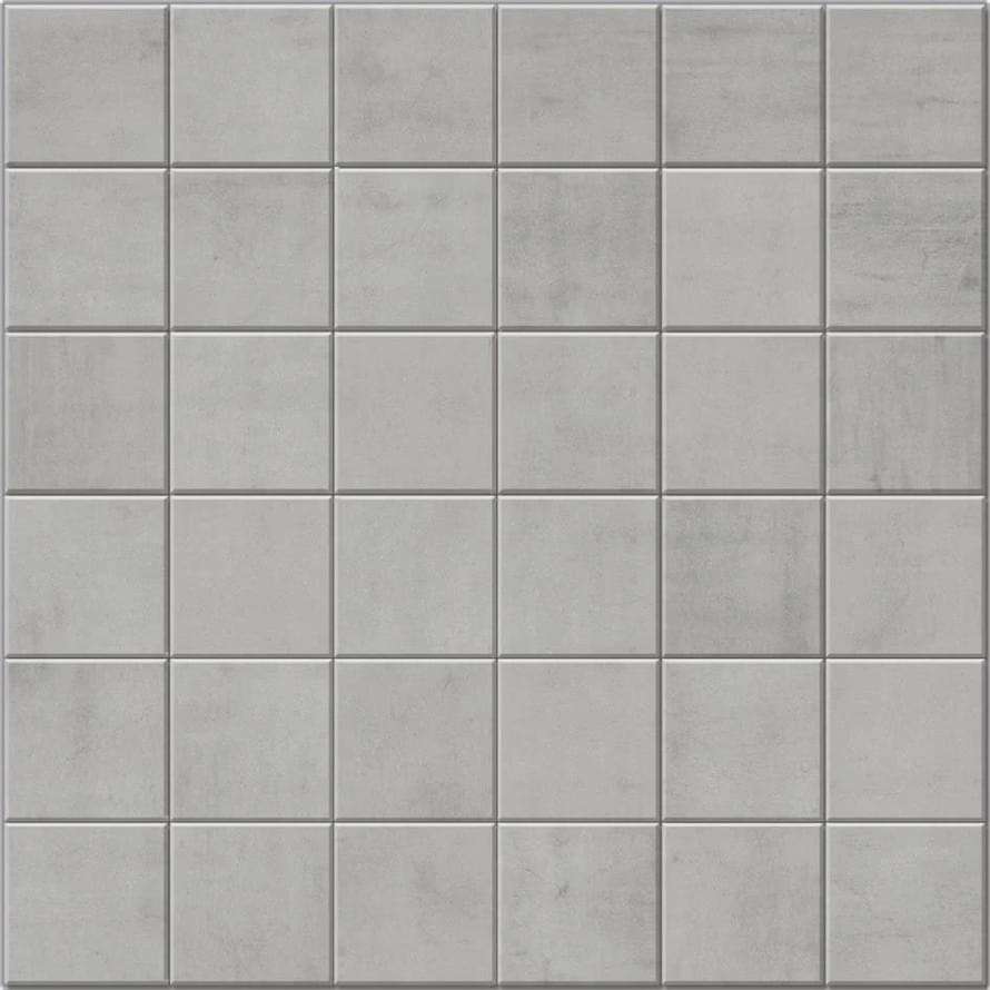 Мозаика Monocibec Modern Grey Mos (4,7X4,7) 62321, цвет серый, поверхность матовая, квадрат, 300x300