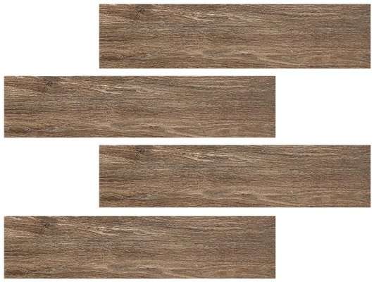 Декоративные элементы Rex Selection Oak Brown Modulo Listello 738025, цвет коричневый, поверхность матовая, квадрат, 300x300