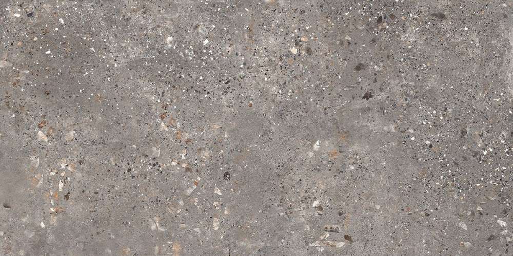 Керамогранит Ocean Ceramic Gemstone Nero, цвет серый, поверхность матовая противоскользящая, прямоугольник, 600x1200
