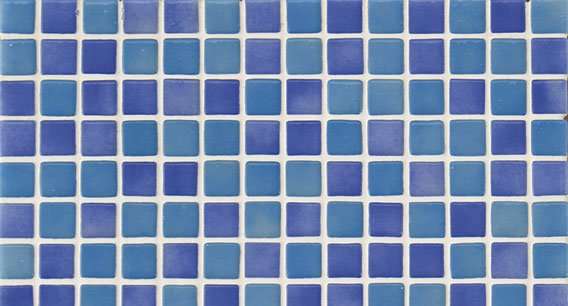 Мозаика Ezarri Mix 25004-В, цвет синий, поверхность глянцевая, прямоугольник, 313x495