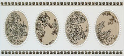 Бордюры Нефрит керамика Мидаль 05-01-1-92-03-15-249-0, цвет разноцветный, поверхность глянцевая, прямоугольник, 90x200