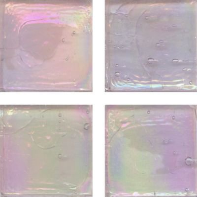 Мозаика Irida Fleur 15.R182(5), цвет фиолетовый, поверхность глянцевая, квадрат, 237x237