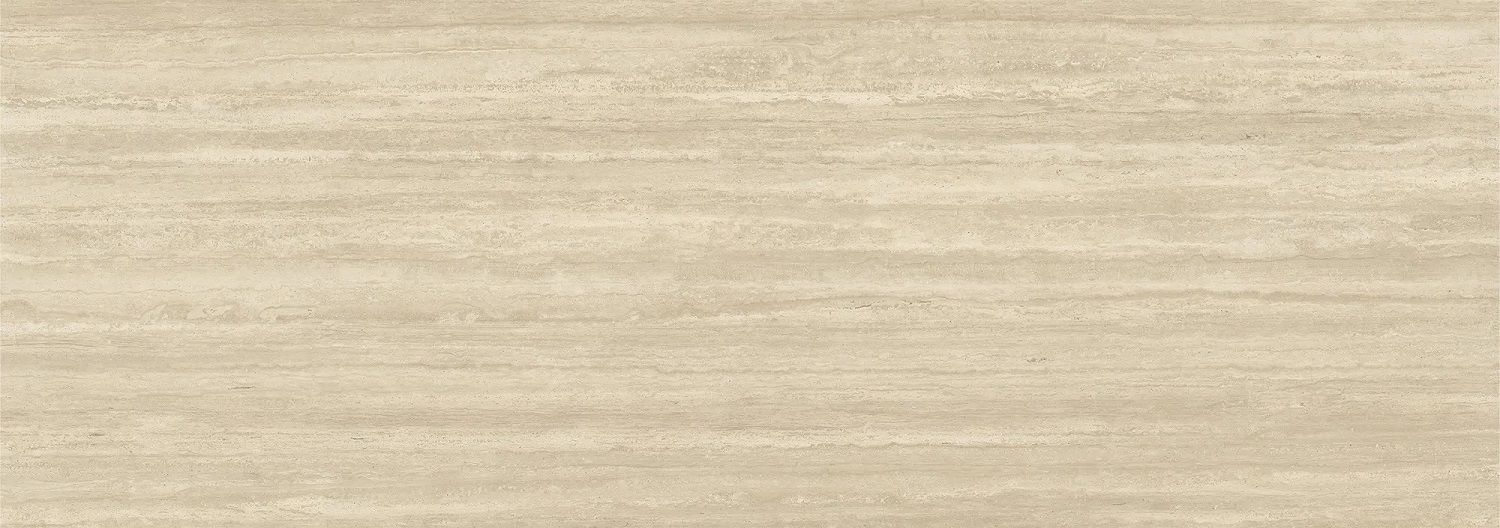 Керамогранит Laminam Hado Travertino Beige Bocciardato LAMF011872_IT, цвет бежевый, поверхность натуральная, прямоугольник, 1000x3000