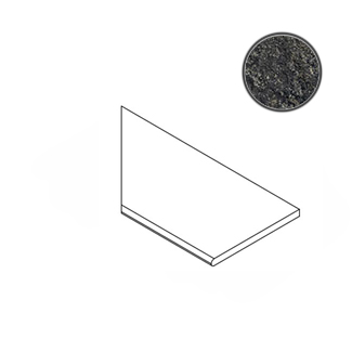 Спецэлементы Italon Room Black Bordo Round SX 620090000669, цвет чёрный, поверхность матовая, прямоугольник, 300x600