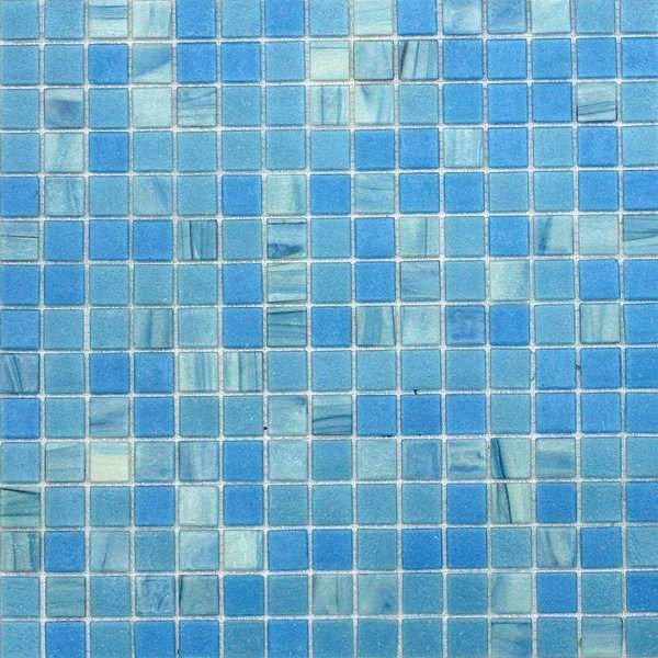 Мозаика JNJ Mosaic Mixed Colored 264JC, цвет голубой, поверхность глянцевая, квадрат, 327x327