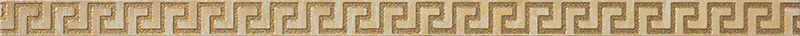 Бордюры Versace Marble Fascia Greca Oro 240752, цвет золотой, поверхность лаппатированная, прямоугольник, 27x585