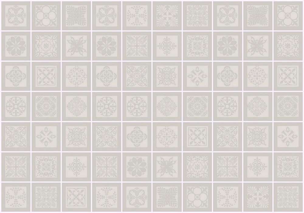 Керамическая плитка Piastrella Орнамент Кантри Люкс Низ, цвет бежевый, поверхность матовая, прямоугольник, 280x400