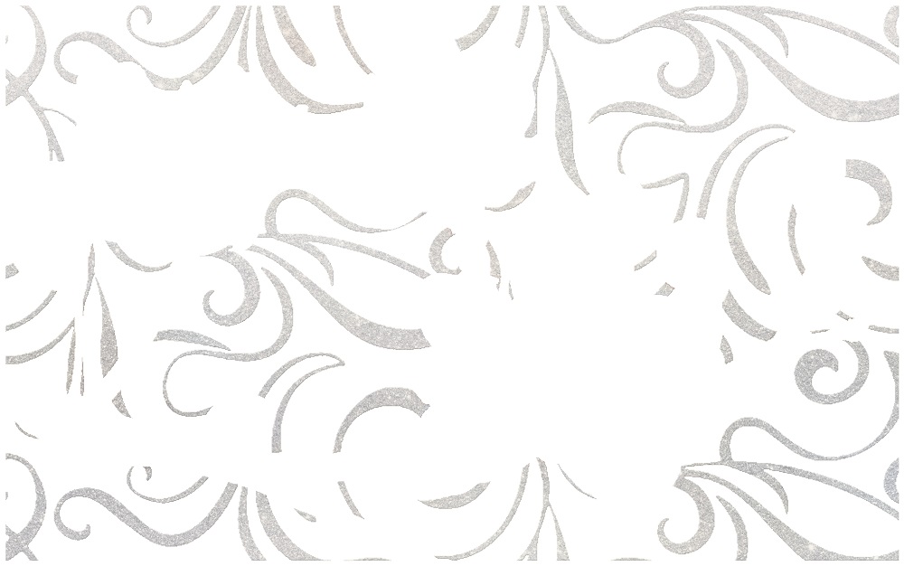 Декоративные элементы Gracia Ceramica Сакура Зел Декор 01, цвет белый, поверхность глянцевая, прямоугольник, 250x400