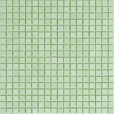 Мозаика Alma Mosaic Opaco N081, цвет зелёный, поверхность глянцевая, квадрат, 295x295