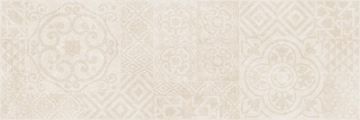 Керамическая плитка Laparet Alabama Плитка настенная бежевый узор 60017, цвет бежевый, поверхность матовая, прямоугольник, 200x600
