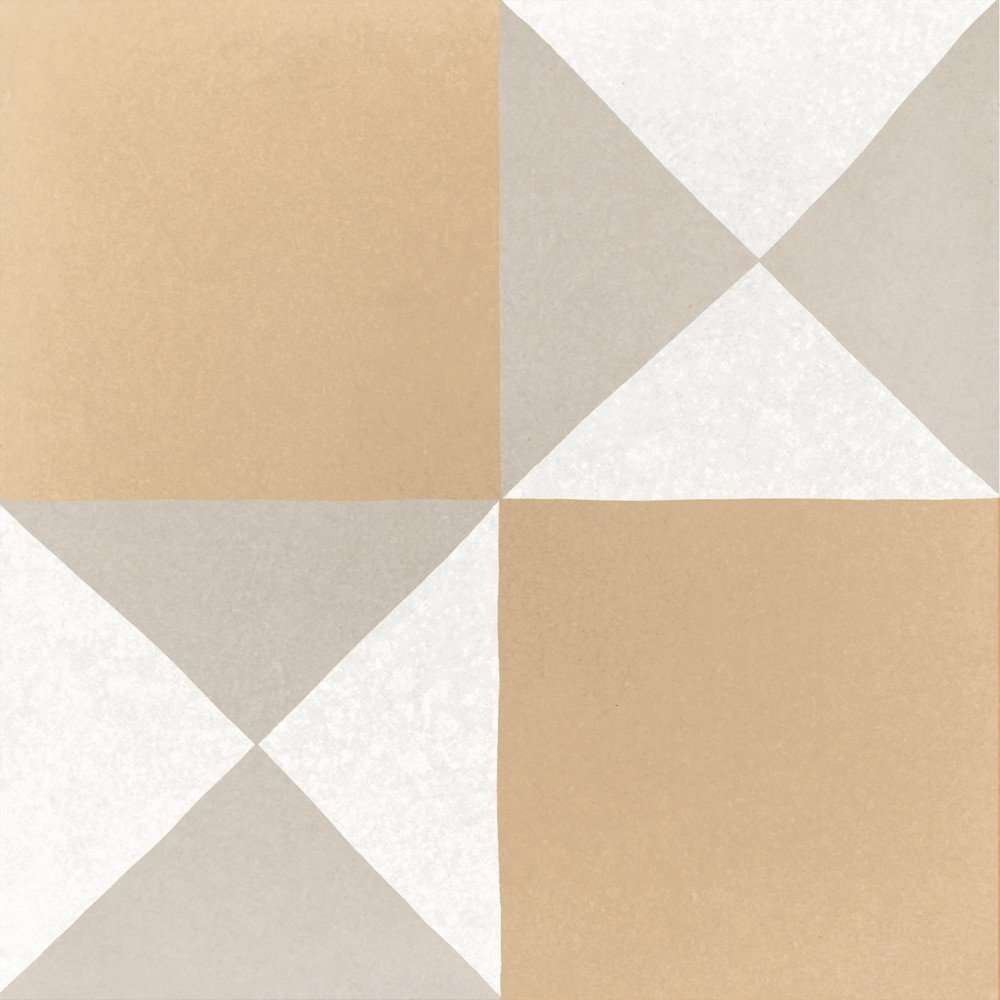Керамогранит Equipe Caprice Chess Pastel Deco 22106, цвет разноцветный, поверхность матовая, квадрат, 200x200