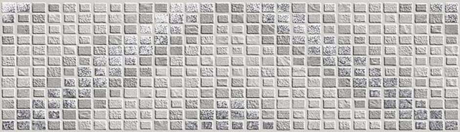 Керамическая плитка Ibero Elevation Decor Acustic Grey, цвет серый, поверхность матовая, прямоугольник, 290x1000