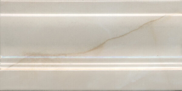 Бордюры Kerama Marazzi Стеллине Плинтус Беж Светлый FMD021, цвет бежевый, поверхность глянцевая, прямоугольник, 100x200