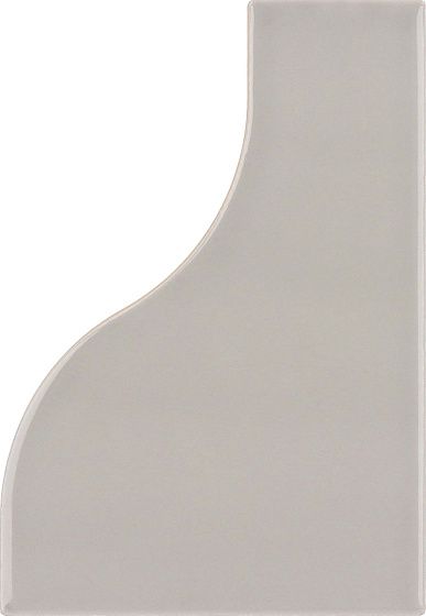 Керамическая плитка Equipe Curve Grey Matt 28857, цвет серый, поверхность матовая, прямоугольник, 83x120