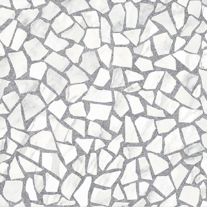Керамогранит Идальго Герда MR Карнавал, цвет серый, поверхность матовая, квадрат, 600x600