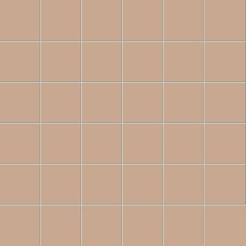Мозаика Ce.Si Matt Lino Rete 5x5, цвет коричневый, поверхность матовая, квадрат, 300x300