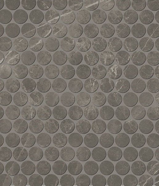 Мозаика Fap Roma Imperiale Round Mosaico fLTQ, цвет коричневый, поверхность матовая, прямоугольник, 295x325