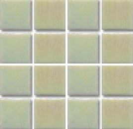 Мозаика Irida Glamour B20.160(1), цвет бежевый зелёный, поверхность глянцевая, квадрат, 327x327