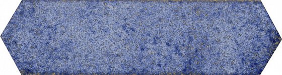Керамогранит Wow Love Affairs Mini Crayon Blue Raku 114892, цвет синий, поверхность глянцевая, прямоугольник, 37x136