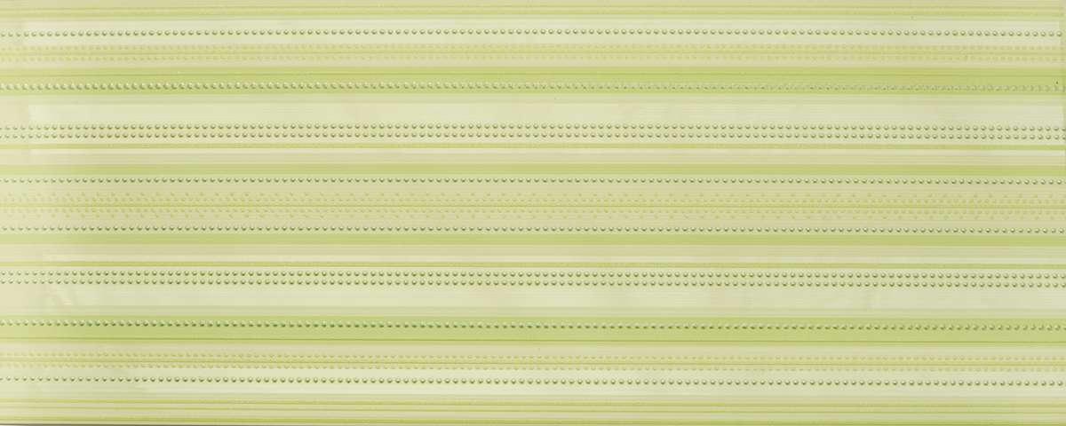 Декоративные элементы Essere Allegria Righe Menta, цвет зелёный, поверхность глянцевая, прямоугольник, 200x500