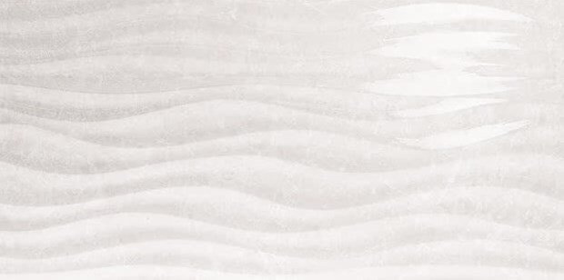 Керамическая плитка Love Tiles Marble Curl Light Grey Shine, цвет серый, поверхность глянцевая, прямоугольник, 350x700