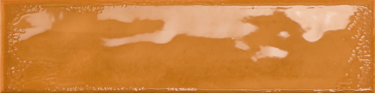 Керамическая плитка Prissmacer Rain Kaki 30, цвет оранжевый, поверхность глянцевая, прямоугольник, 75x300