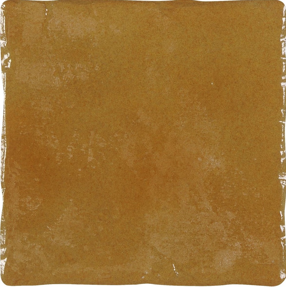 Керамическая плитка Eco Ceramica Maestri Ceramisti Deruta, цвет жёлтый, поверхность глянцевая, квадрат, 200x200