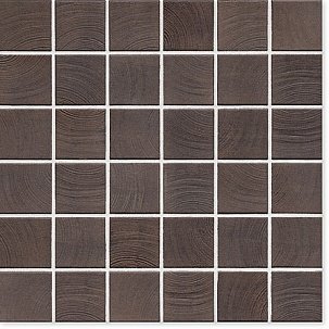 Мозаика Jasba Senja Pure Wenge 3258H, цвет коричневый, поверхность матовая, квадрат, 316x316