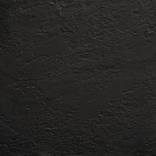 Керамогранит Керамика будущего Моноколор (SR) CF 020 Супер черный, цвет чёрный тёмный, поверхность структурированная, квадрат, 600x600